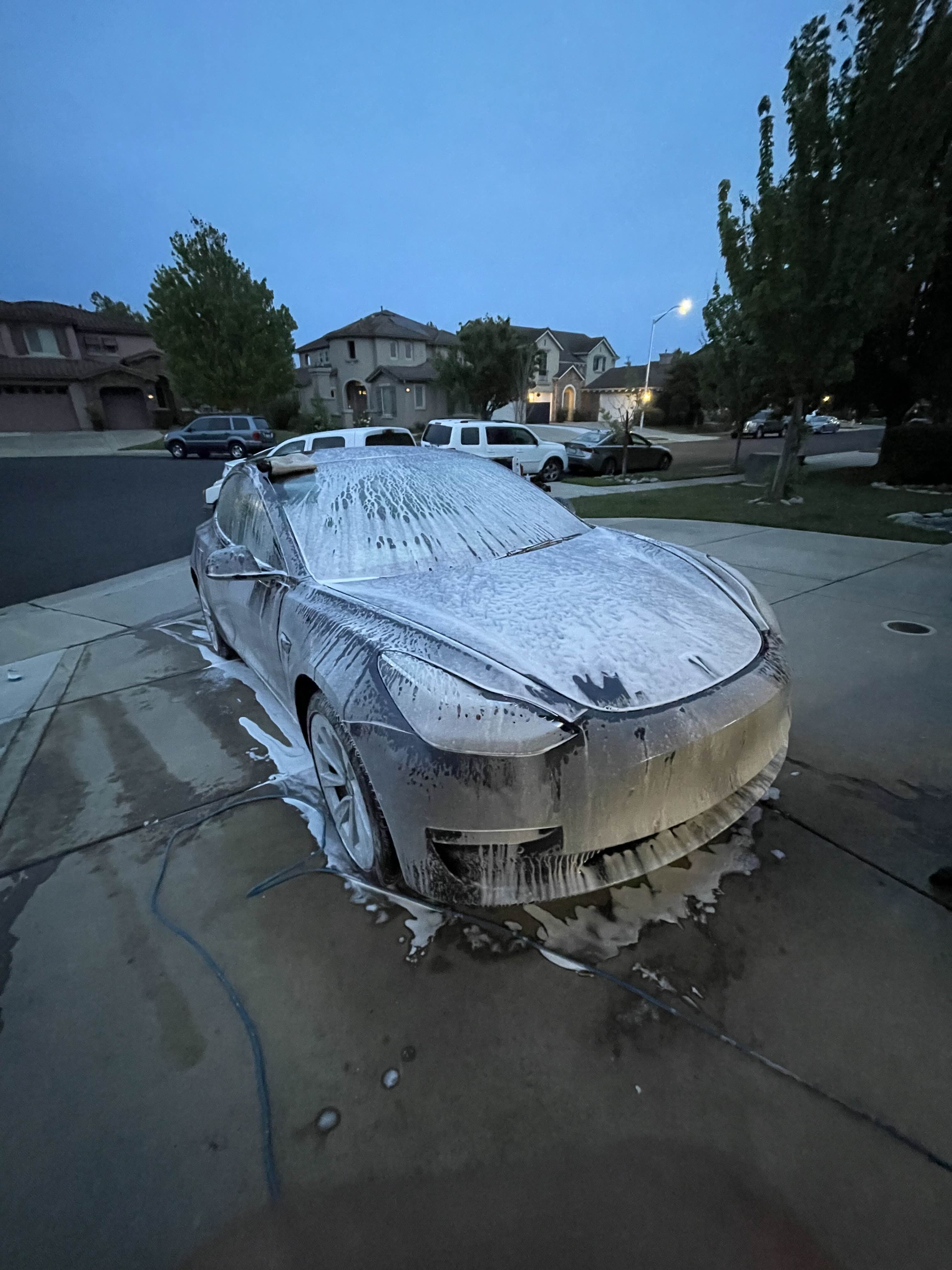 Car detailing work